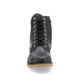BELA Empact Couro Moto Homem Botas Preto - Imagem frontal da Boots