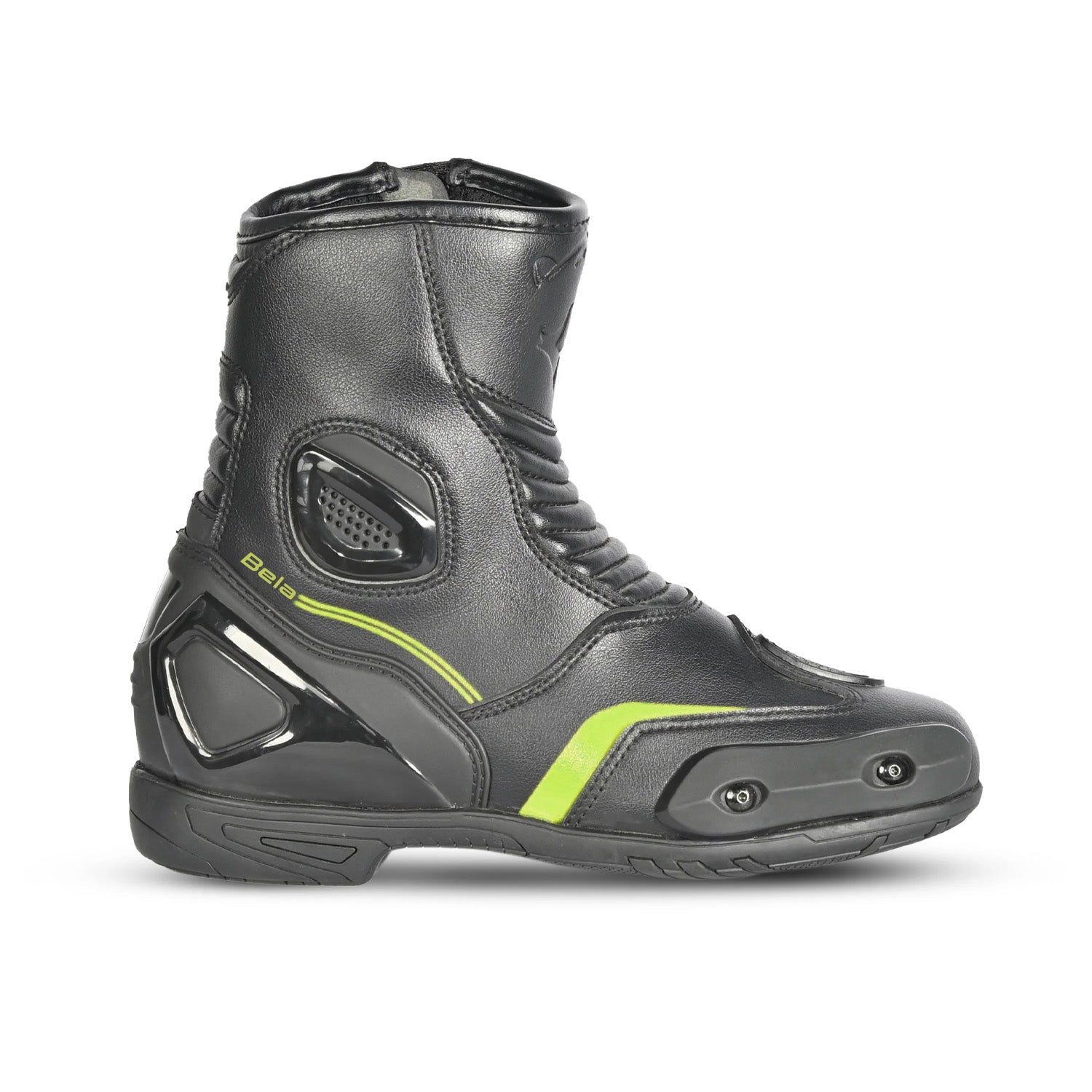 BELA FASTER 2.0 BOTAS DE MOTO PRETO AMARELO FLOU – 5 – Maximomoto PT