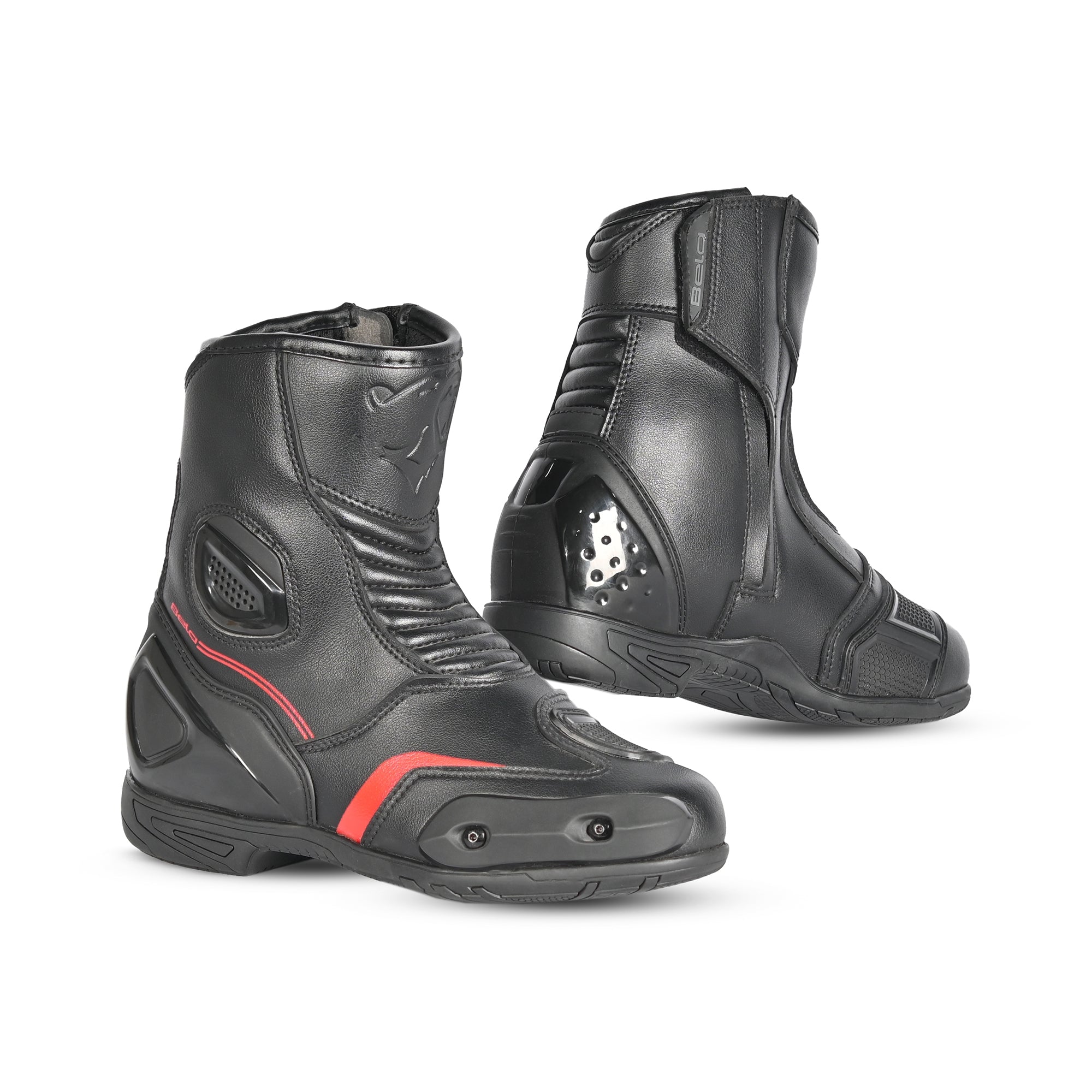 BELA FASTER 2.0 Moto Botas Preto - Imagem dupla de botas