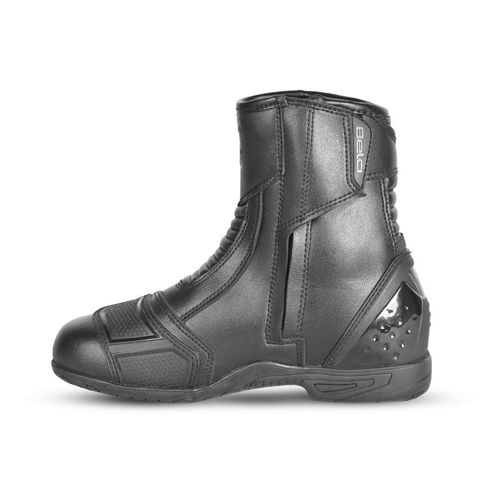 BELA FASTER 2.0 Moto Botas Preto Amarillo Fluor - Imagem do lado esquerdo de Boots
