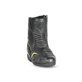 BELA FASTER 2.0 Moto Botas Preto Amarillo Fluor - Imagem frontal da Boots