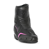 BELA FASTER 2.0 Moto Botas Preto Rosa