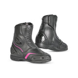 BELA FASTER 2.0 Moto Botas Preto Rosa - Imagem dupla de botas