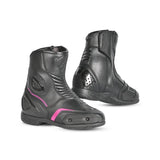BELA FASTER 2.0 Moto Botas Preto Rosa