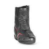 BELA FASTER 2.0 Moto Botas Preto Vermelho - Imagem frontal da Boots