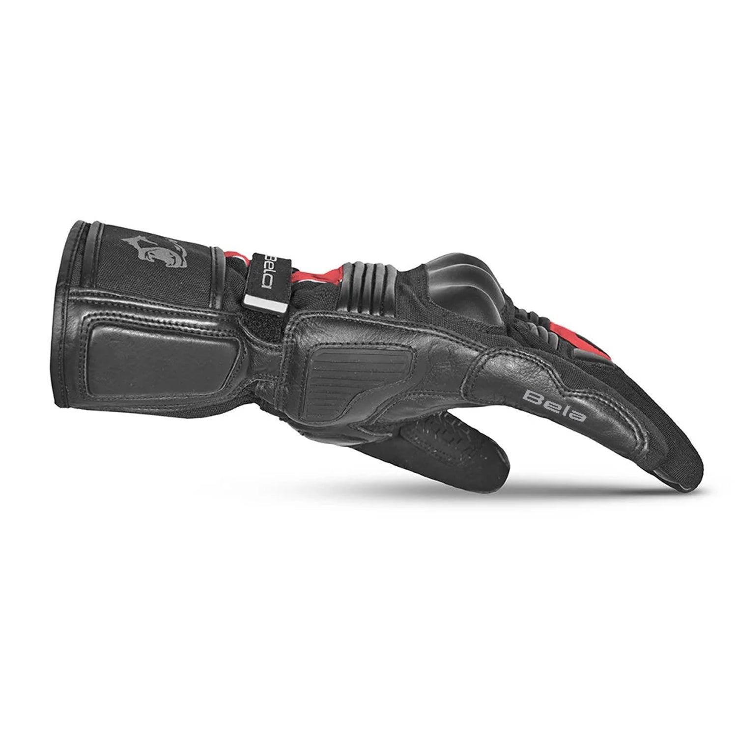 BELA ICE WINTER WP Moto Textile Gloves Black Red – 4 – Maximomoto PT