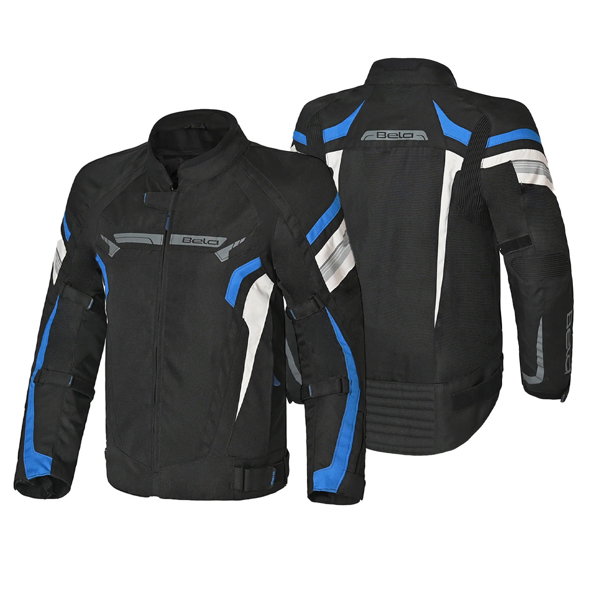 BELA HIGHLAND Moto Homem Casaco Preto Azul - Imagem dupla de Casacos