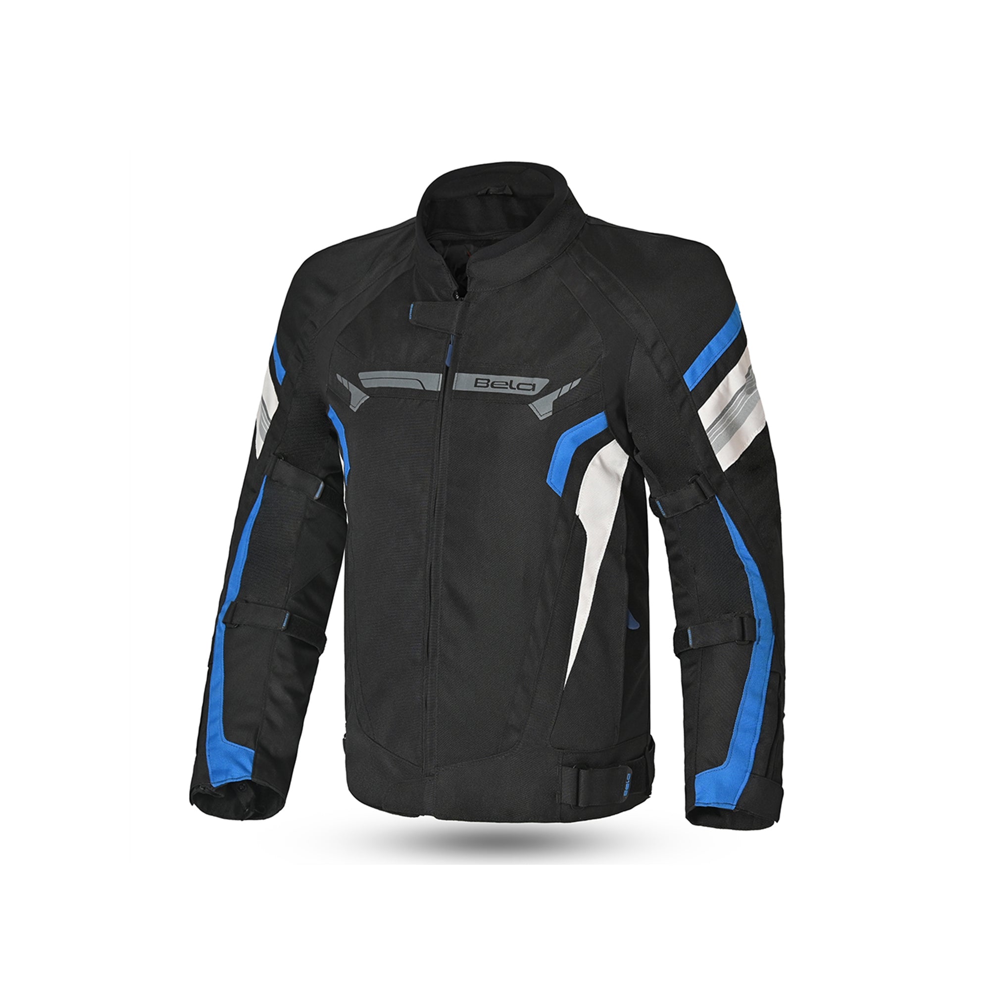 BELA HIGHLAND Moto Homem Casaco Preto Azul - Imagem frontal da Casacos 