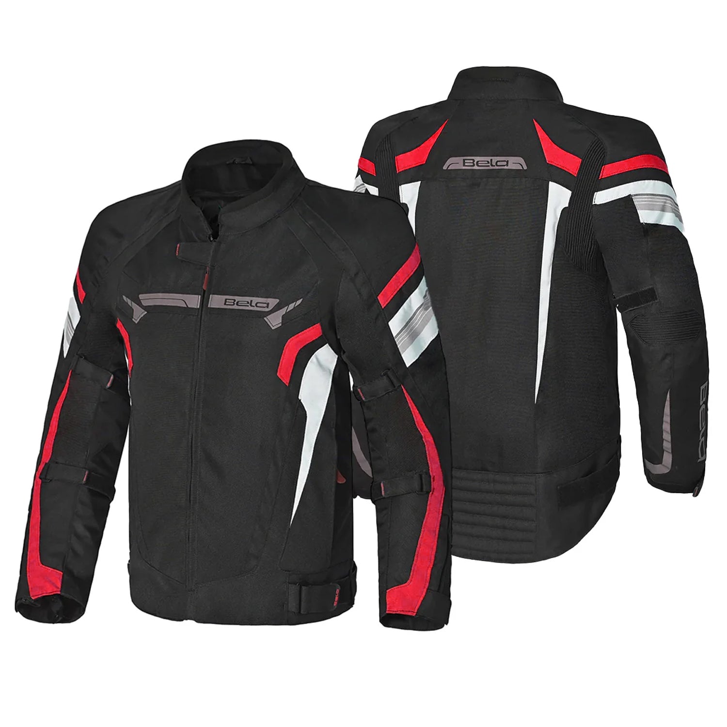 BELA HIGHLAND Motorcycle Ladies Coats Black Ice Red – 2 – Maximomoto PT