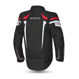 BELA HIGHLAND Motorcycle Ladies Coats Black Ice Red