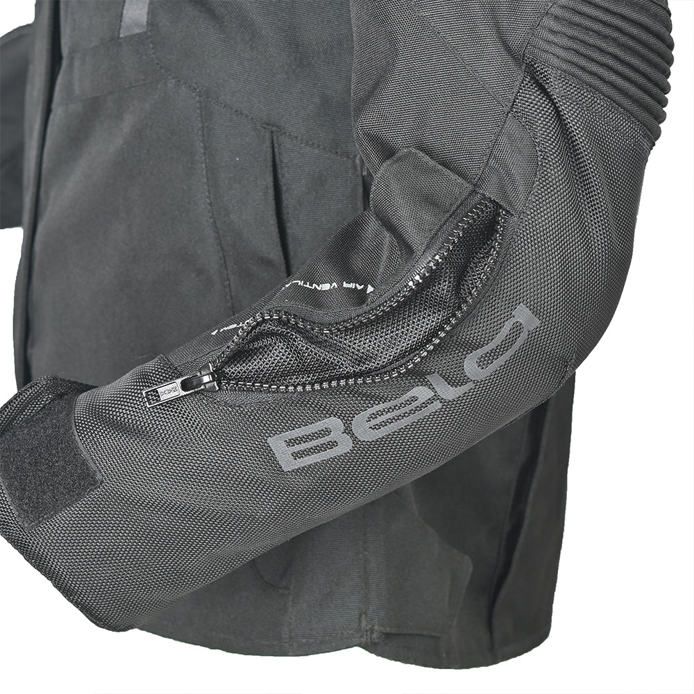 BELA HURRICANE 3EM1 Moto Senhora Casacos Preta