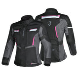 BELA HURRICANE 3 Em 1 Moto Senhora Casaco Petro Fucsia  - Imagem dupla de Casacos