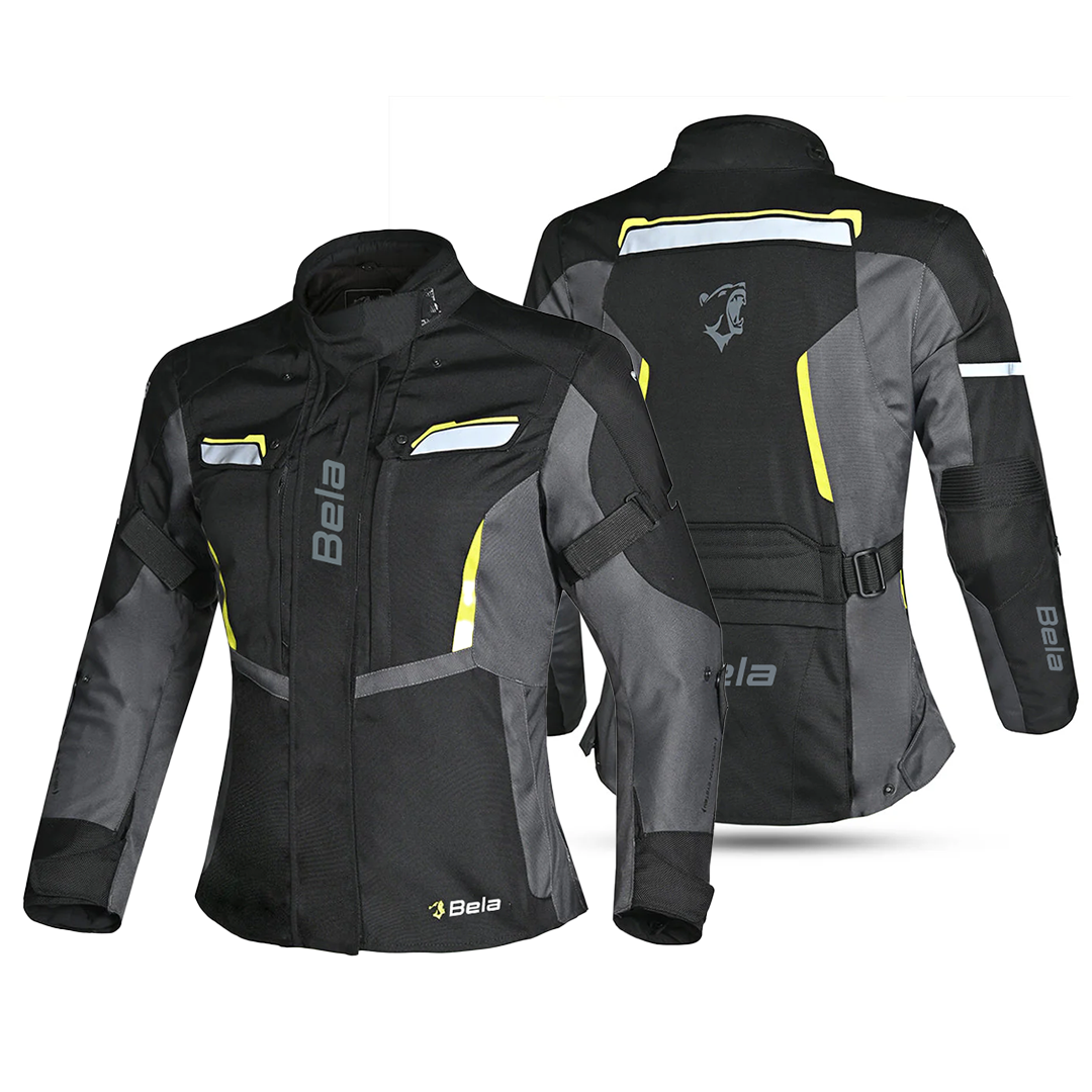 BELA HURRICANE 3EM1 Moto Senhora Casacos Preto Amarelo – 2 – Maximomoto PT