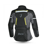 BELA HURRICANE 3EM1 Moto Senhora Casacos Preto Amarelo