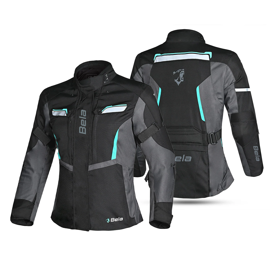 BELA HURRICANE 3 Em 1 Moto Senhora Casaco Turquesa Preto – 2 – Maximomoto PT