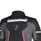 BELA HURRICANE 3 Em 1 Moto Senhora Casaco Petro Fucsia