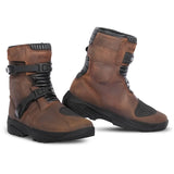 BELA Junior Moto Motocross Leather Boots Brown
