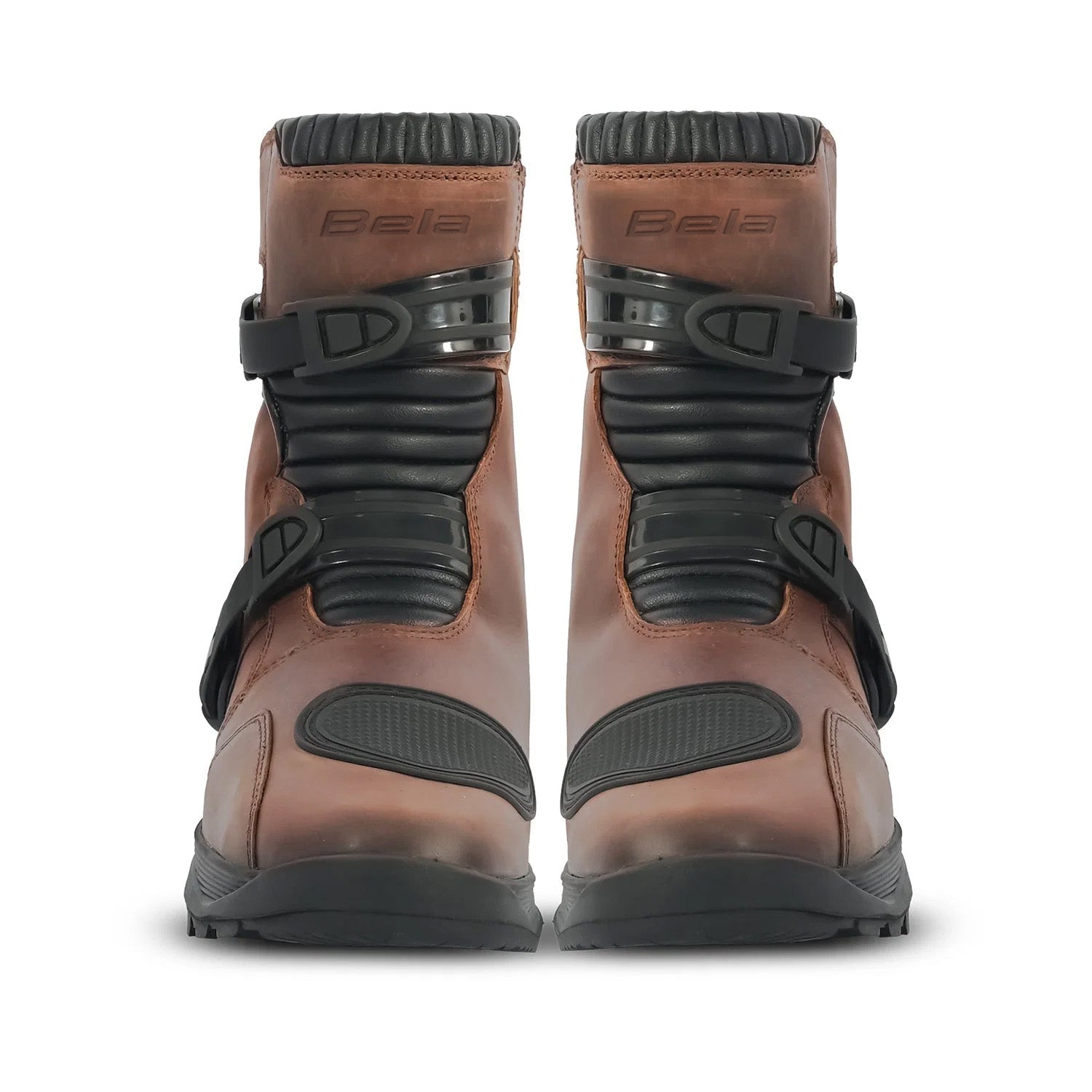 BELA Junior Moto Motocross Leather Boots Brown – 2 – Maximomoto PT