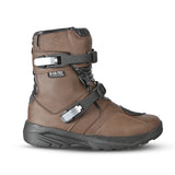 BELA Junior Moto Motocross Couro Botas Castanho - Imagem do lado direito de Boots