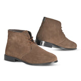 BELA KENT Moto Couro Botas Marrón AB - Imagem dupla de botas