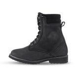 BELA LEGACY Moto Couro Botas Preto - Imagem do lado esquerdo de Boots