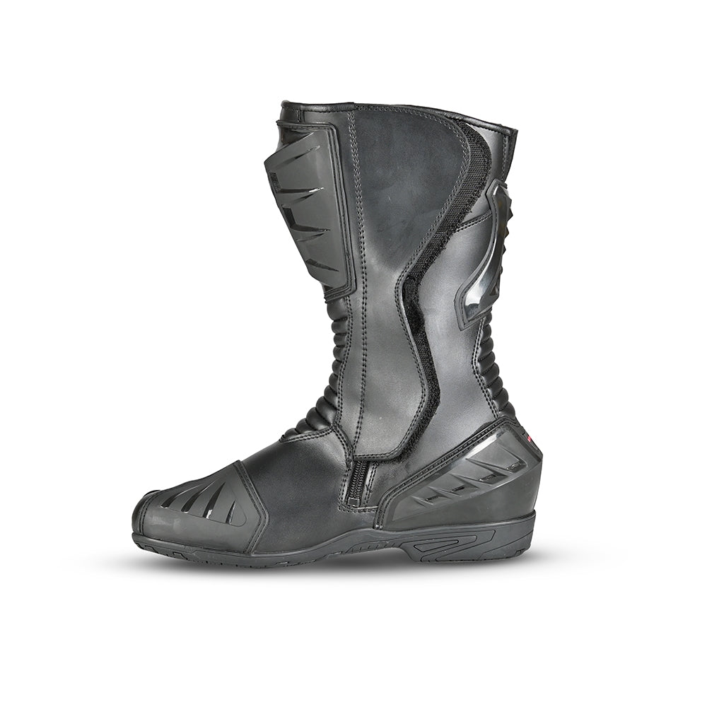 BELA MASTER Moro Leather Boots Black Red  – 5 – Maximomoto PT