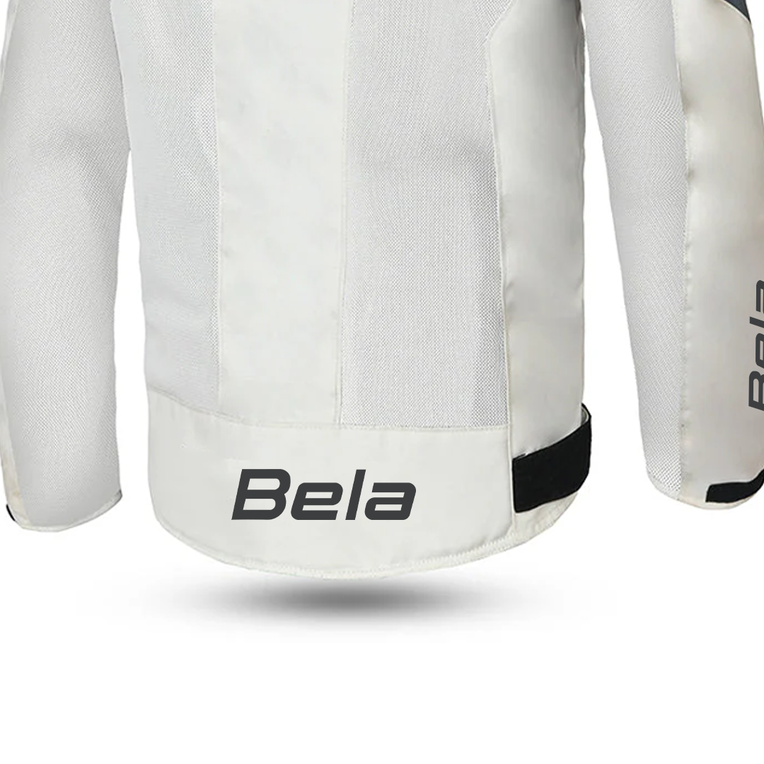 BELA MESH PRO Moto Homem Casaco Branco – 4 – Maximomoto PT