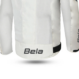 BELA MESH PRO Moto Homem Casaco Branco