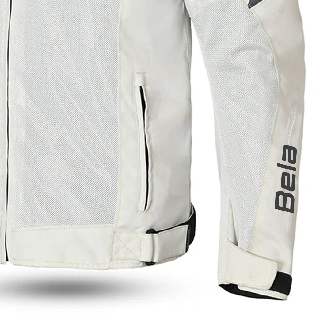 BELA MESH PRO Moto Homem Casaco Branco – 7 – Maximomoto PT