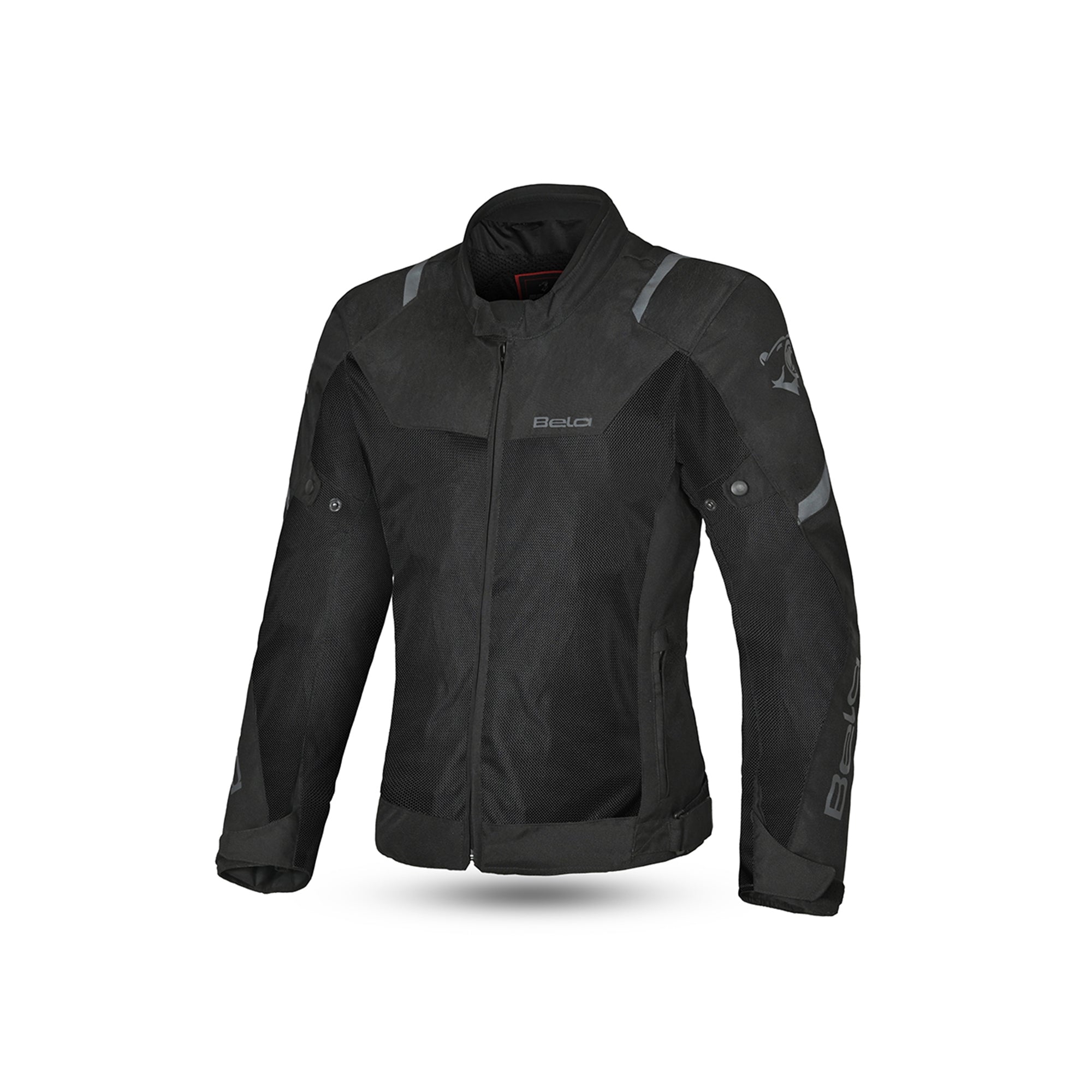 BELA MESH PRO Moto Casaco Senhora Preto - Imagem frontal da Casacos 