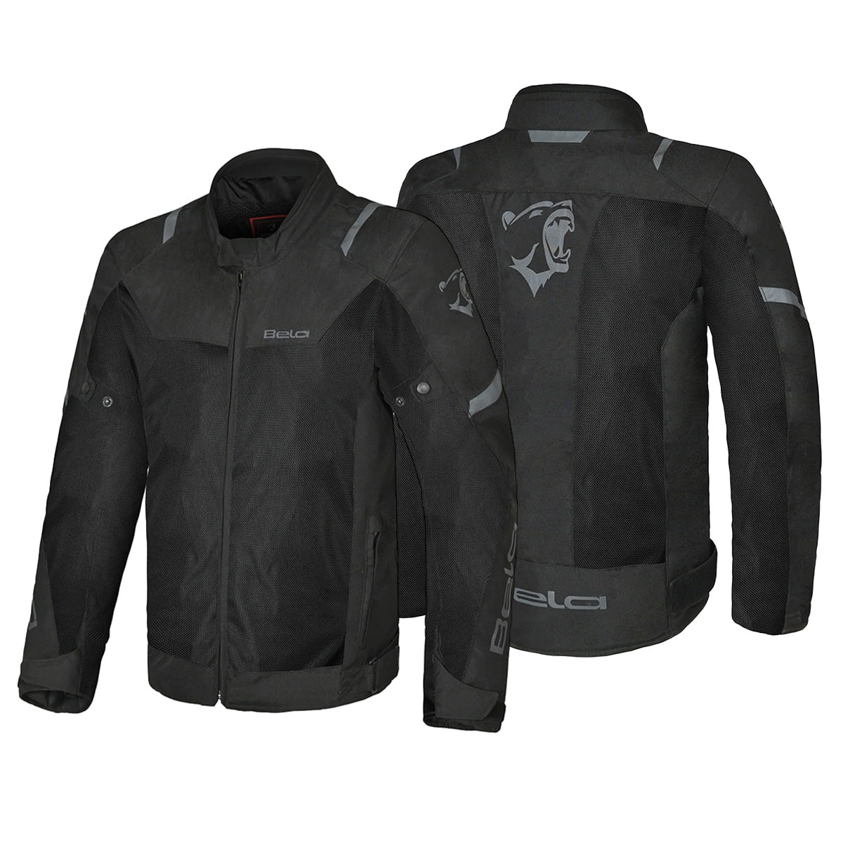 BELA MESH PRO Moto Homem Casacos Preto - Imagem dupla de Casacos