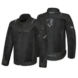 BELA MESH PRO Moto Homem Casacos Preto - Imagem dupla de Casacos