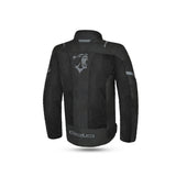 BELA MESH PRO Moto Homem Casacos Preto - Imagem traseira da ja Casacos