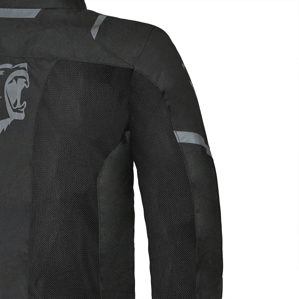 BELA MESH PRO Moto Homem Casacos Preto - Imagem traseira direita da Casacos