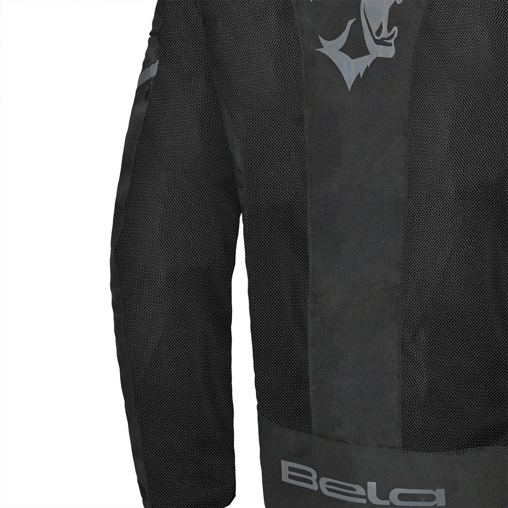 BELA MESH PRO Moto Homem Casacos Preto - Imagem traseira esquerda da Casacos