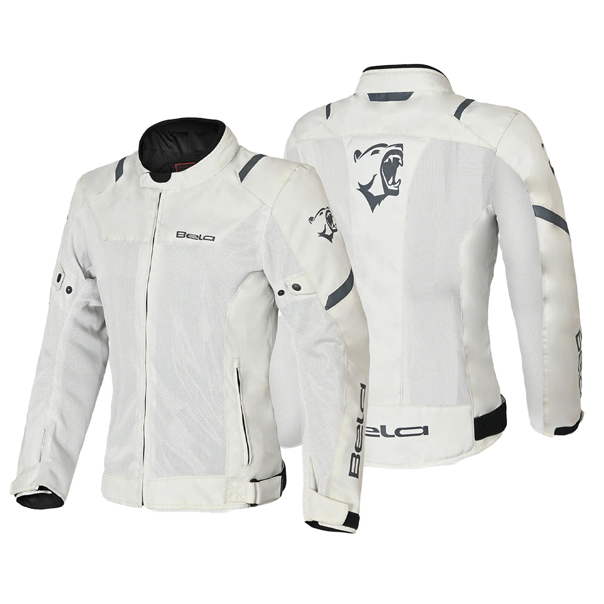 BELA MESH PRO Women's Motorcycle Jacket Ice – 2 – Maximomoto PT