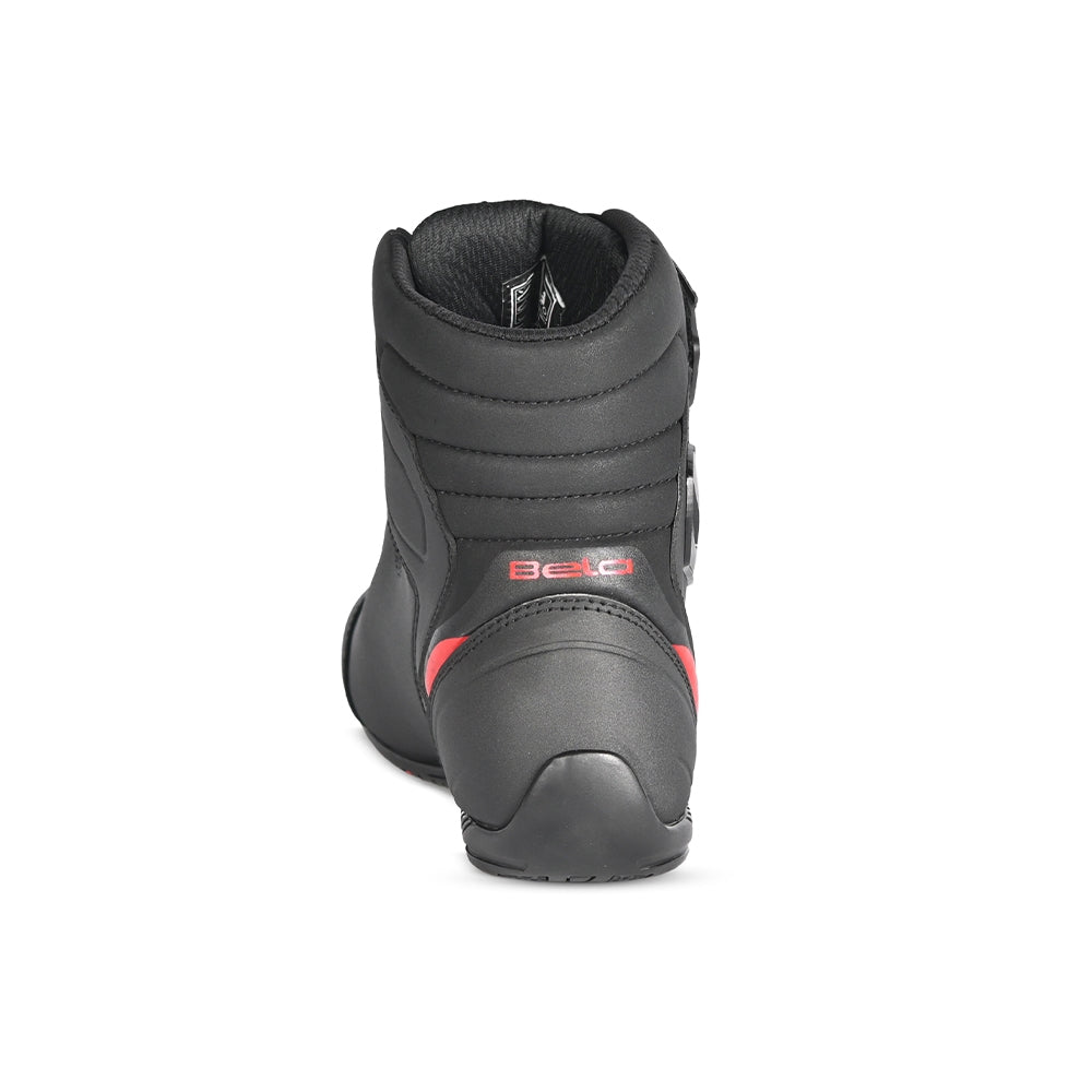 BELA MISSION WP Moto Couro Botas Homem Preto - Imagem do verso de Boots