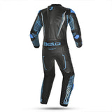 BELA MONO 1 PC NORTH STAR Moto Fatos Preto Azul - Imagem traseira do terno