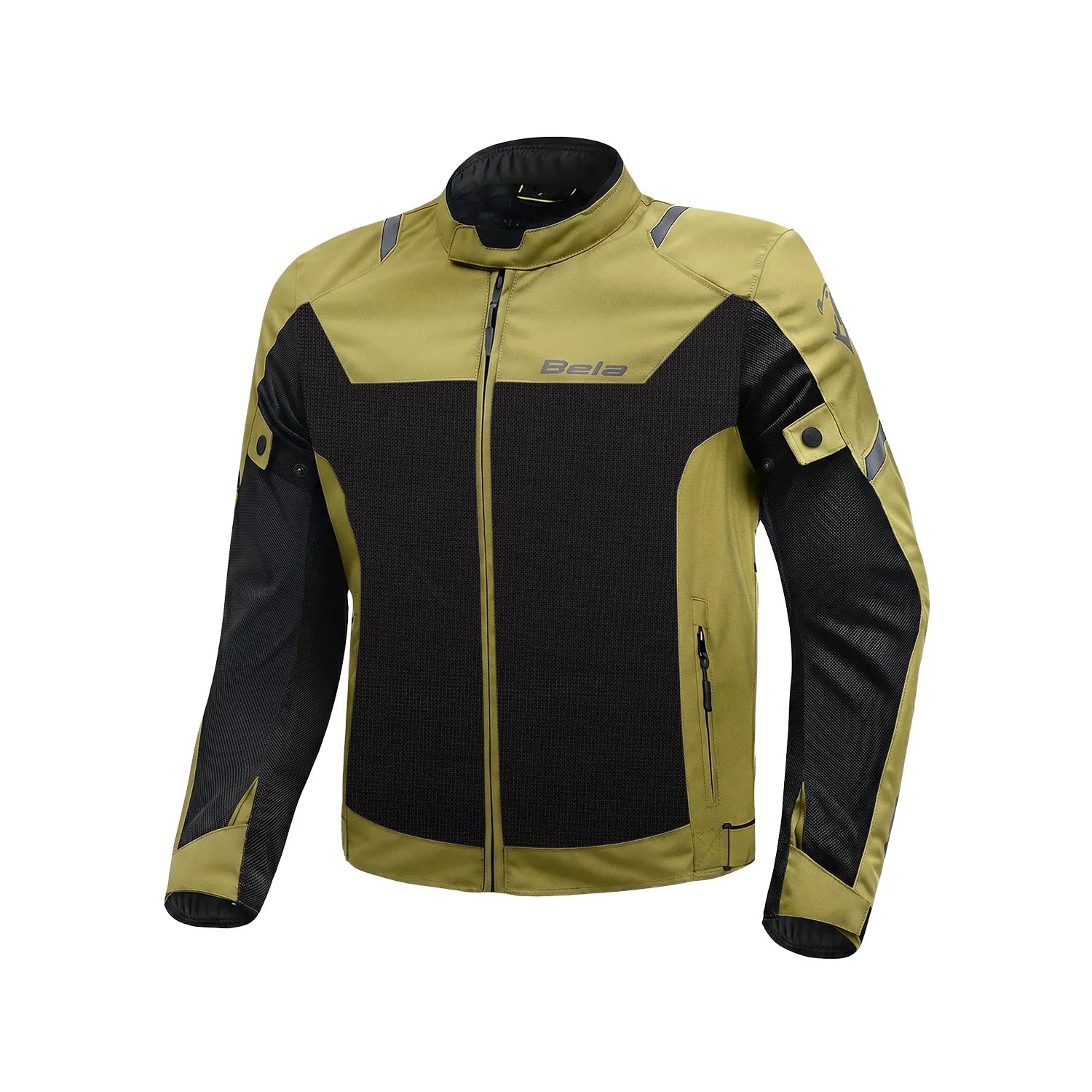 BELA MESH PRO 2.0 CASACOS HOMEM OLIVA PRETO – 1 – Maximomoto PT