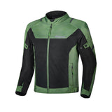 BELA MESH PRO TEXTIL CASACOS DE MOTO HOMEM VERDE PRETO