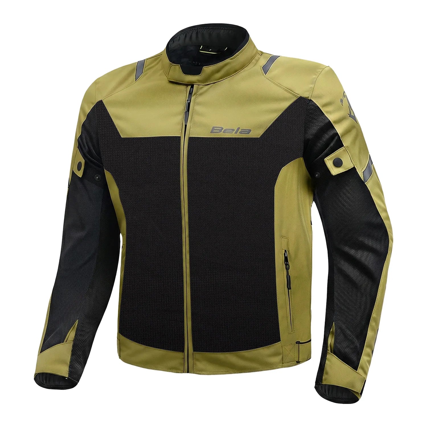 BELA MESH PRO 2.0 CASACOS DE MOTO HOMEM MARROM OLIVA PRETO – 1 – Maximomoto PT
