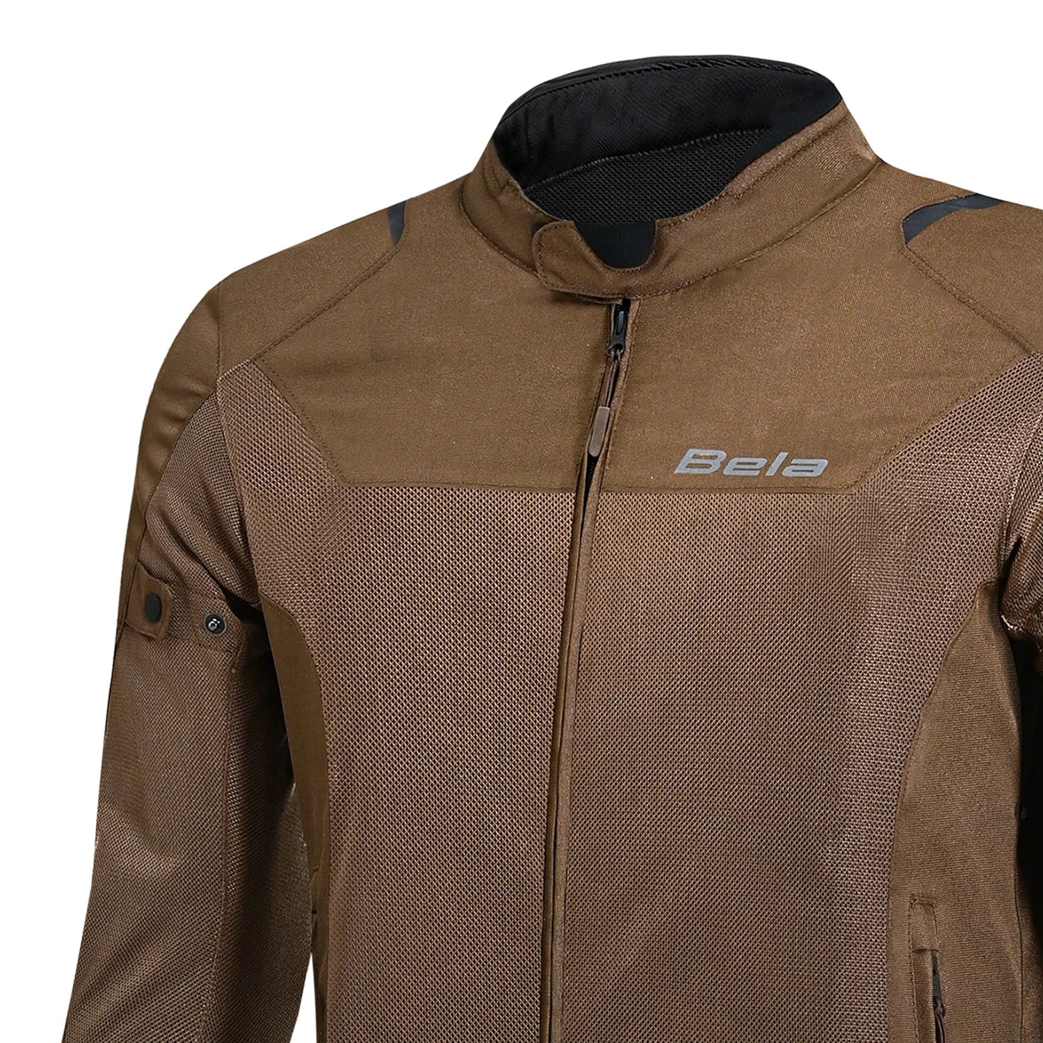 BELA MESH PRO Men's Motorcycle Jacket Brown – 4 – Maximomoto PT