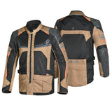 BELA ONSAKER Moto Textil Casacos Areia Preta Laranja - Imagem dupla de Casacos