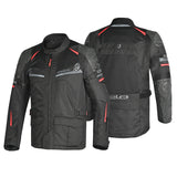 BELA ONSAKER Moto Textil Casacos Preto Vermelho - Imagem dupla de Casacos 