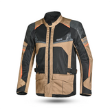 BELA ONSAKER Casacos De Moto Textil Arena Preto Laranja