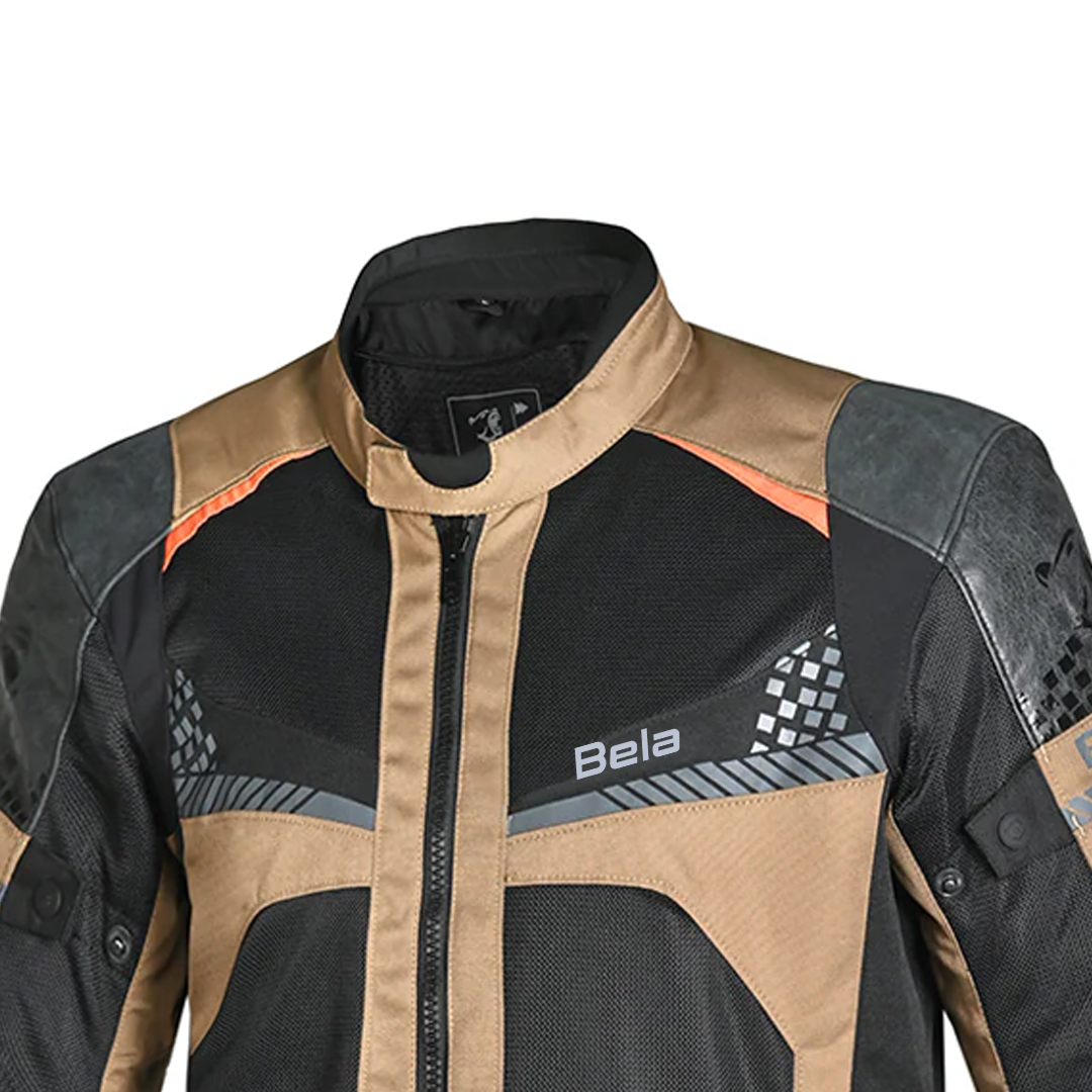BELA ONSAKER Casacos De Moto Textil Arena Preto Laranja – 4 – Maximomoto PT
