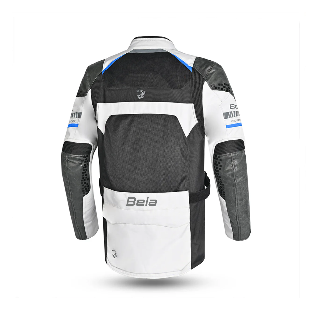 BELA ONSAKER Motorcycle Textile Jackets Ice Blue Black – 3 – Maximomoto PT