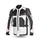 BELA ONSAKER Textile Motorcycle Jackets Ice Black Red