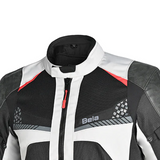 BELA ONSAKER Textile Motorcycle Jackets Ice Black Red