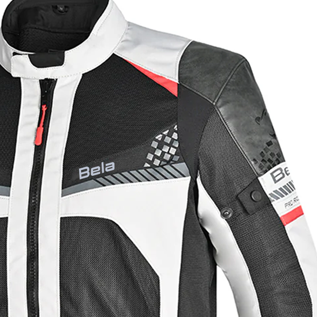 BELA ONSAKER Textile Motorcycle Jackets Ice Black Red – 5 – Maximomoto PT